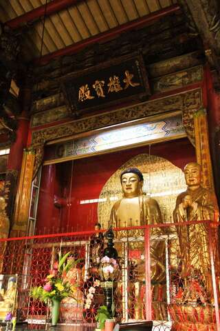 照片-為內政部評定之「台閩地區古蹟」，也是國家三級古蹟的國內佛教九大門派之一的廟宇