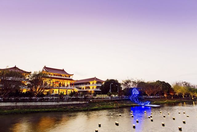 照片-2012年開始舉辦的月津港燈節，也讓月津港親水公園的名氣大增